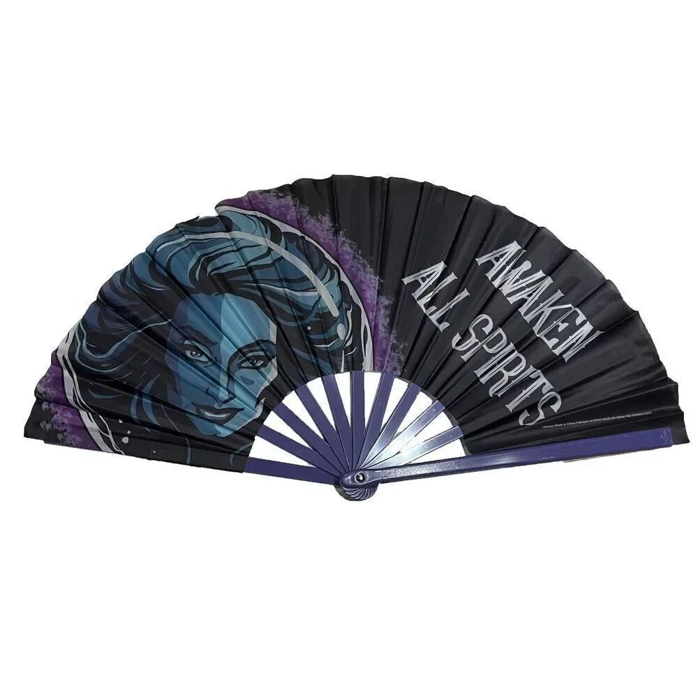 Disneyland Folding Fan - Madame Leota - Awaken all Spirits